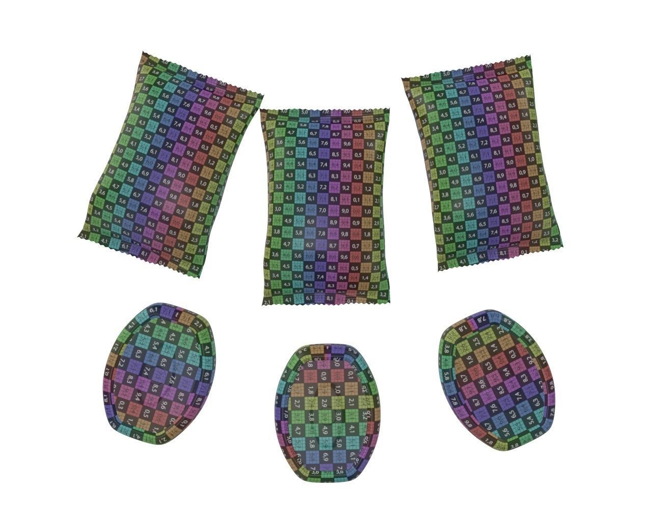 Blank candy plastic package mock up 02 3D model_11