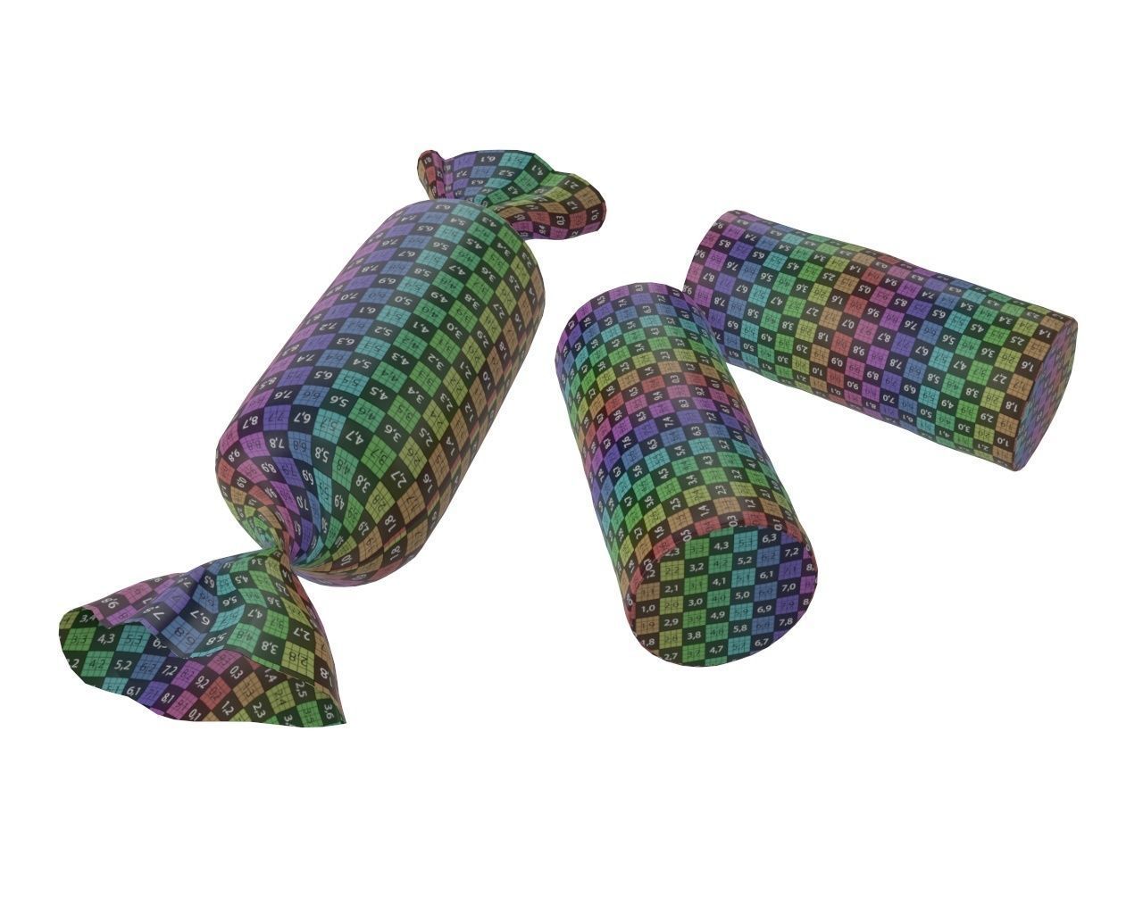 Blank candy plastic package mock up 04 3D model_10