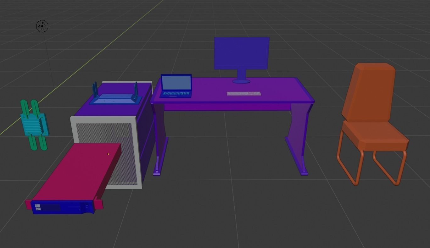 Assistant Robot Dog Mule 3D model_3