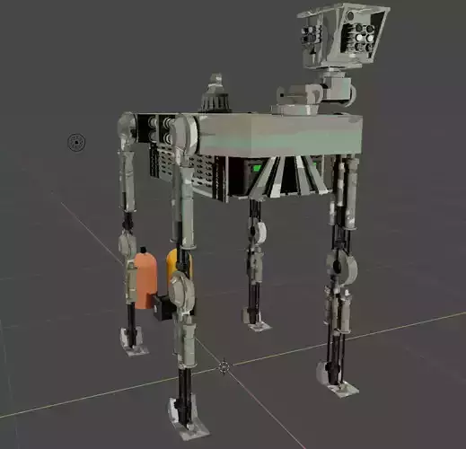 Assistant Robot Dog Mule 3D model