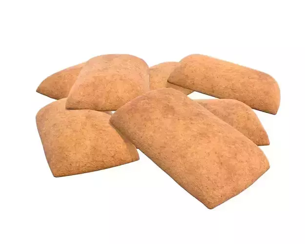 Cookies 02 3D model
