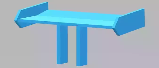 ITES Brabham Remote Control Car Rear Wing