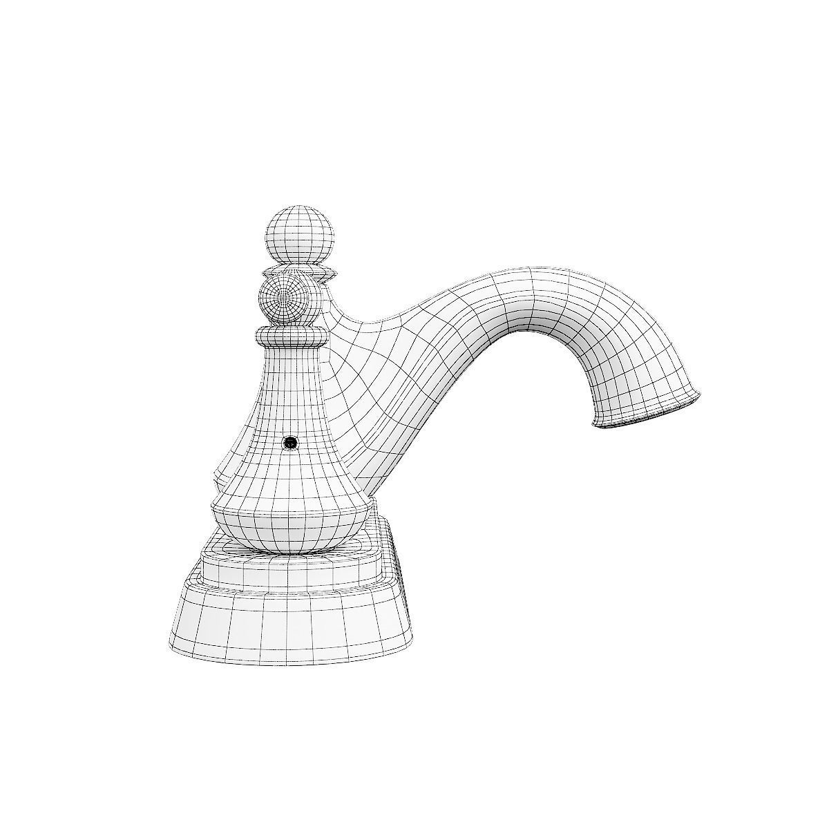 Bathroom faucet design v05 3D model_4
