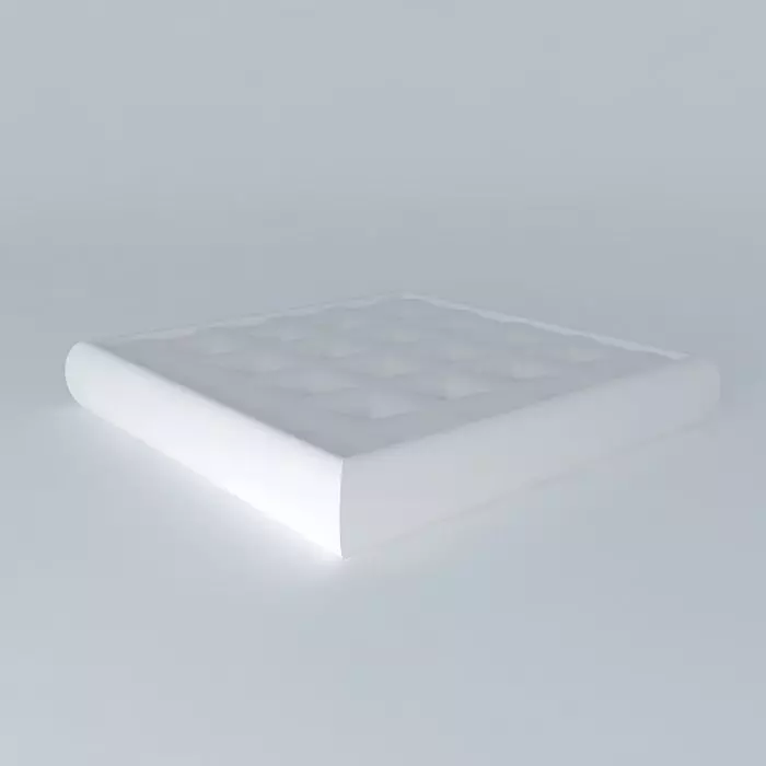 Futon cushion 50x50 Free 3D model_0