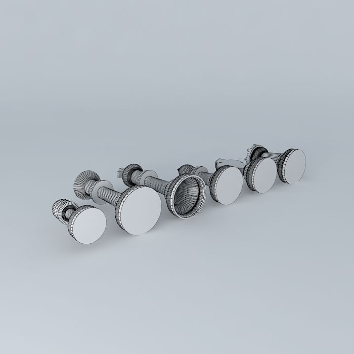 Chess / Chess Pieces Free 3D model_3