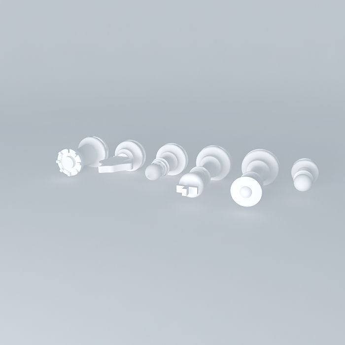 Chess / Chess Pieces Free 3D model_1
