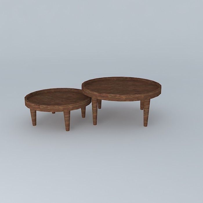Mesa de Centro Dotting - Ronald Sciliar Sasson Free 3D model_1