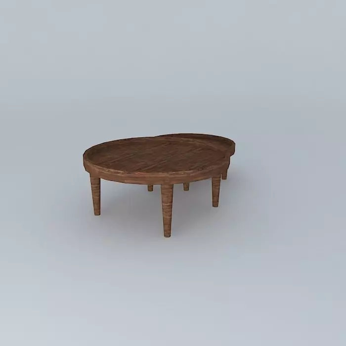 Mesa de Centro Dotting - Ronald Sciliar Sasson Free 3D model_0