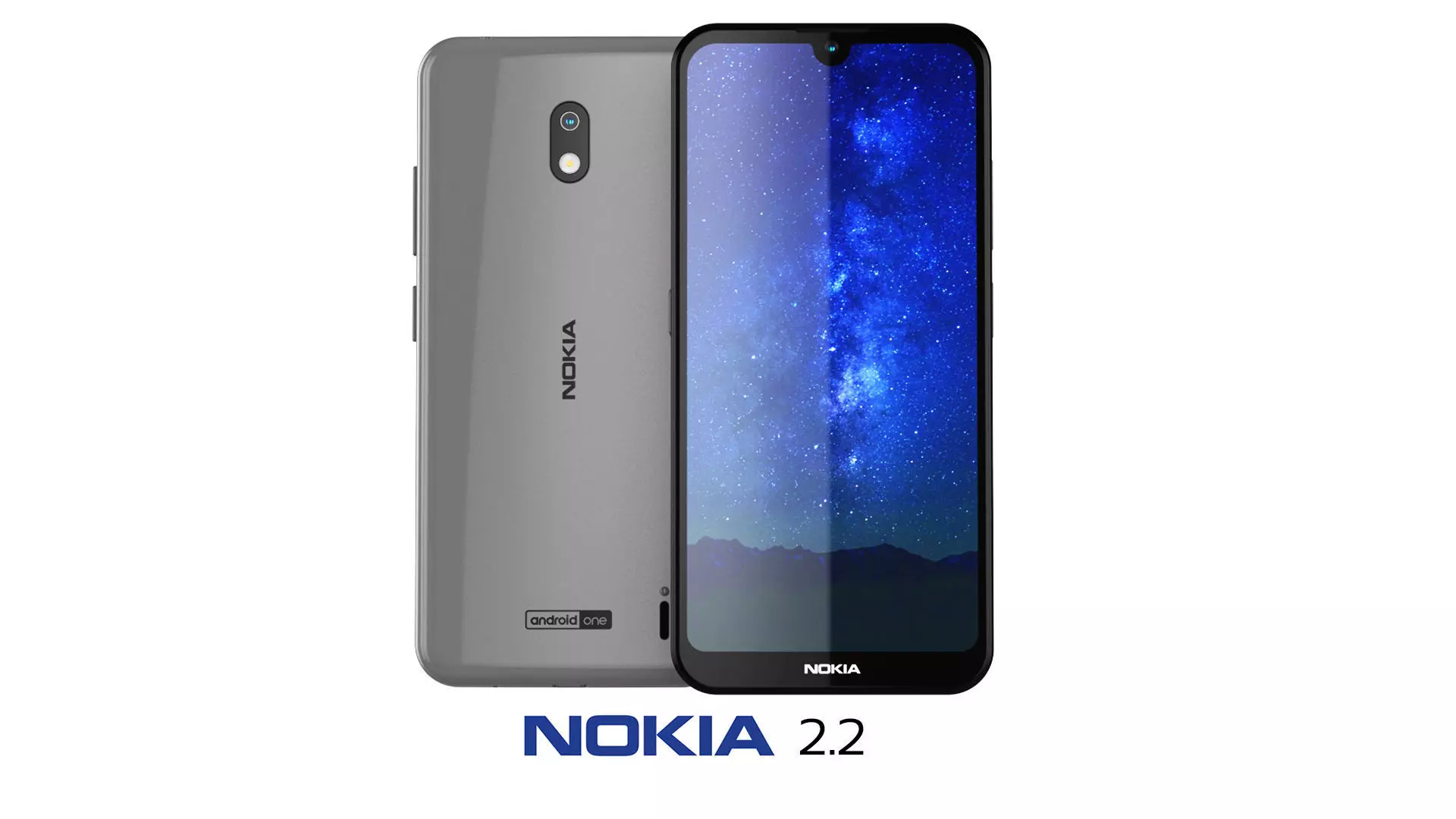 Nokia 2 2 Steel 3D model