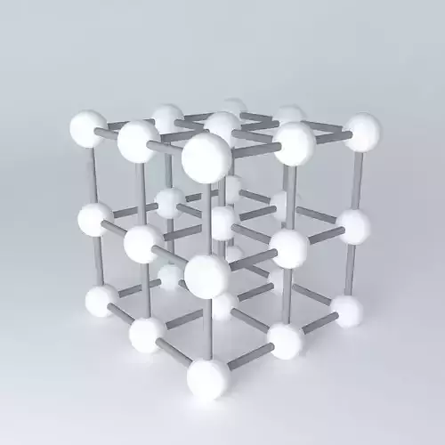 Adorno - metal spheres cube