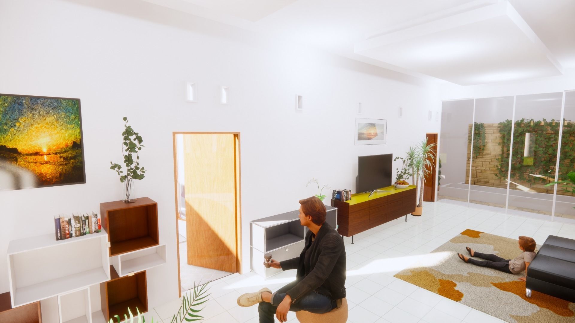 a House in makassar city 3D model_3