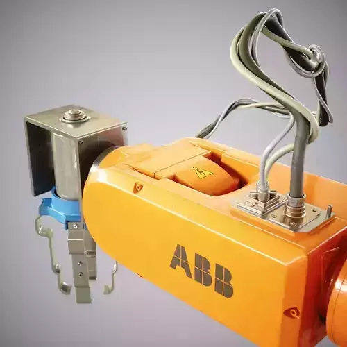 Industrial Robot 120 Low-poly 3D model