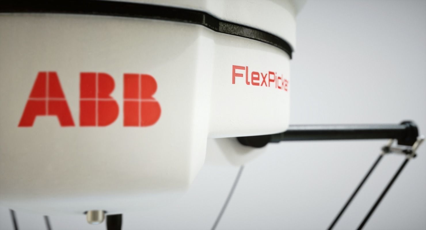 Industrial Robot 360 Food Package 3D model_3