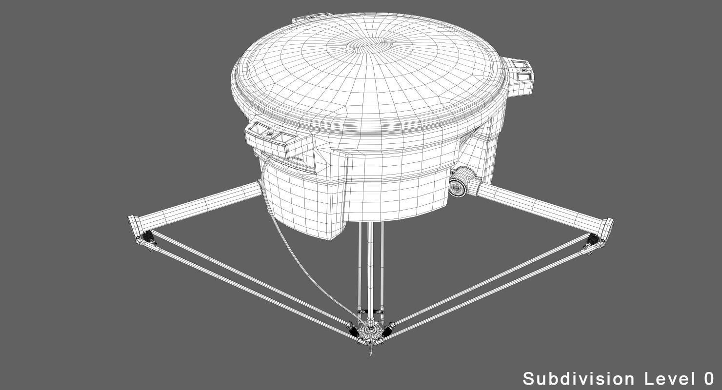 Industrial Robot 360 Food Package 3D model_8