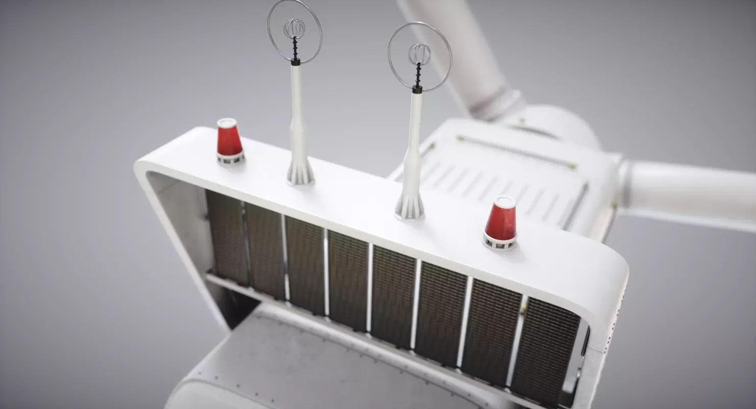 Wind Turbine 3D model_0