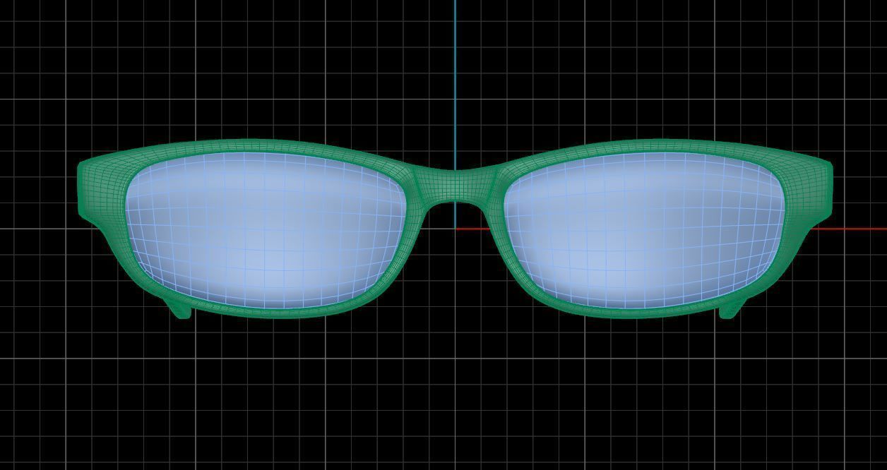 Eyeglasses for Men and Women 3D print model_6