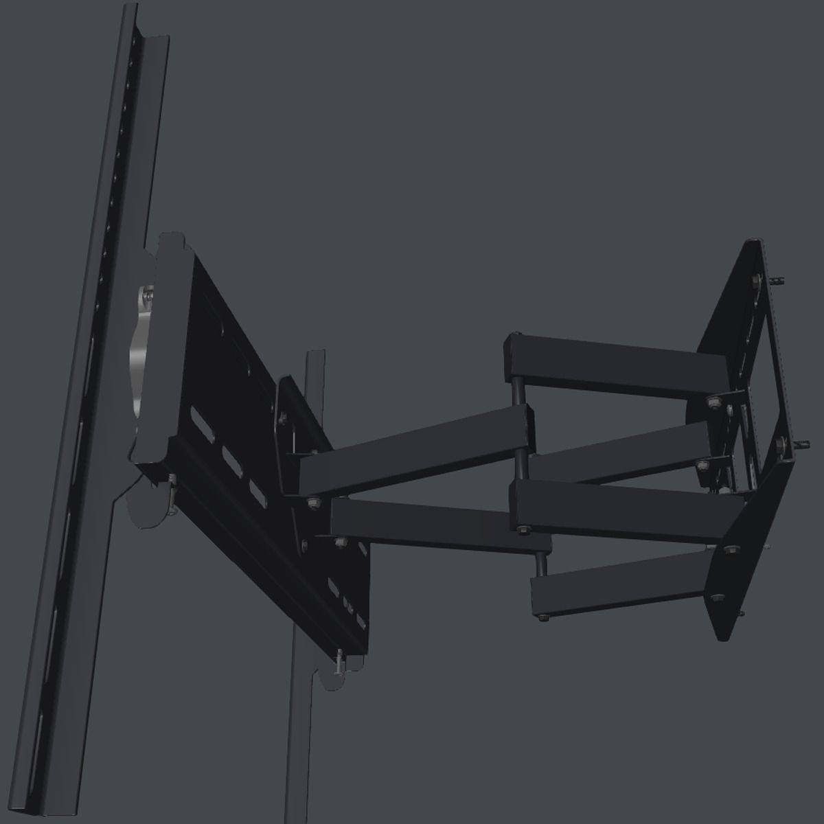 TV Wall Mounted 3D model_59