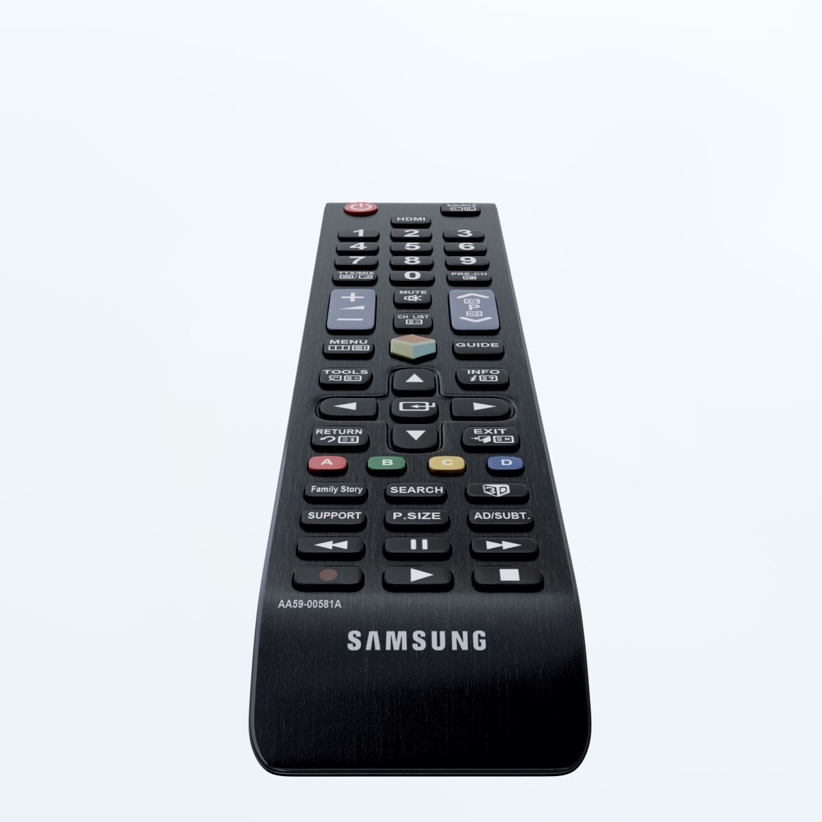 TV Wall Mounted 3D model_25