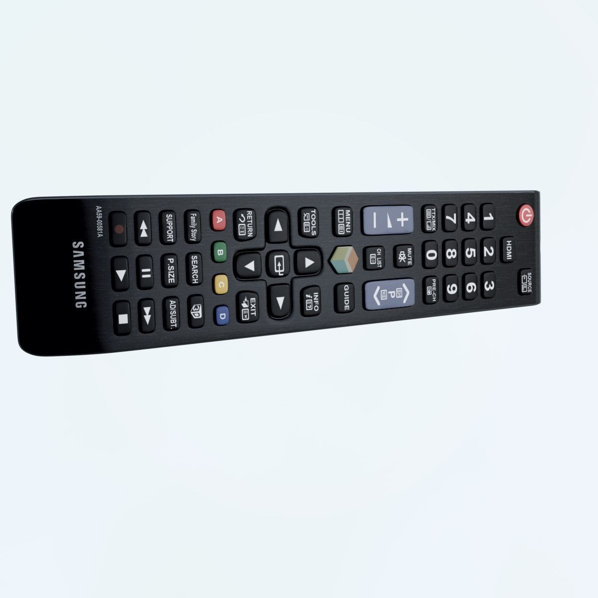 TV Wall Mounted 3D model_24