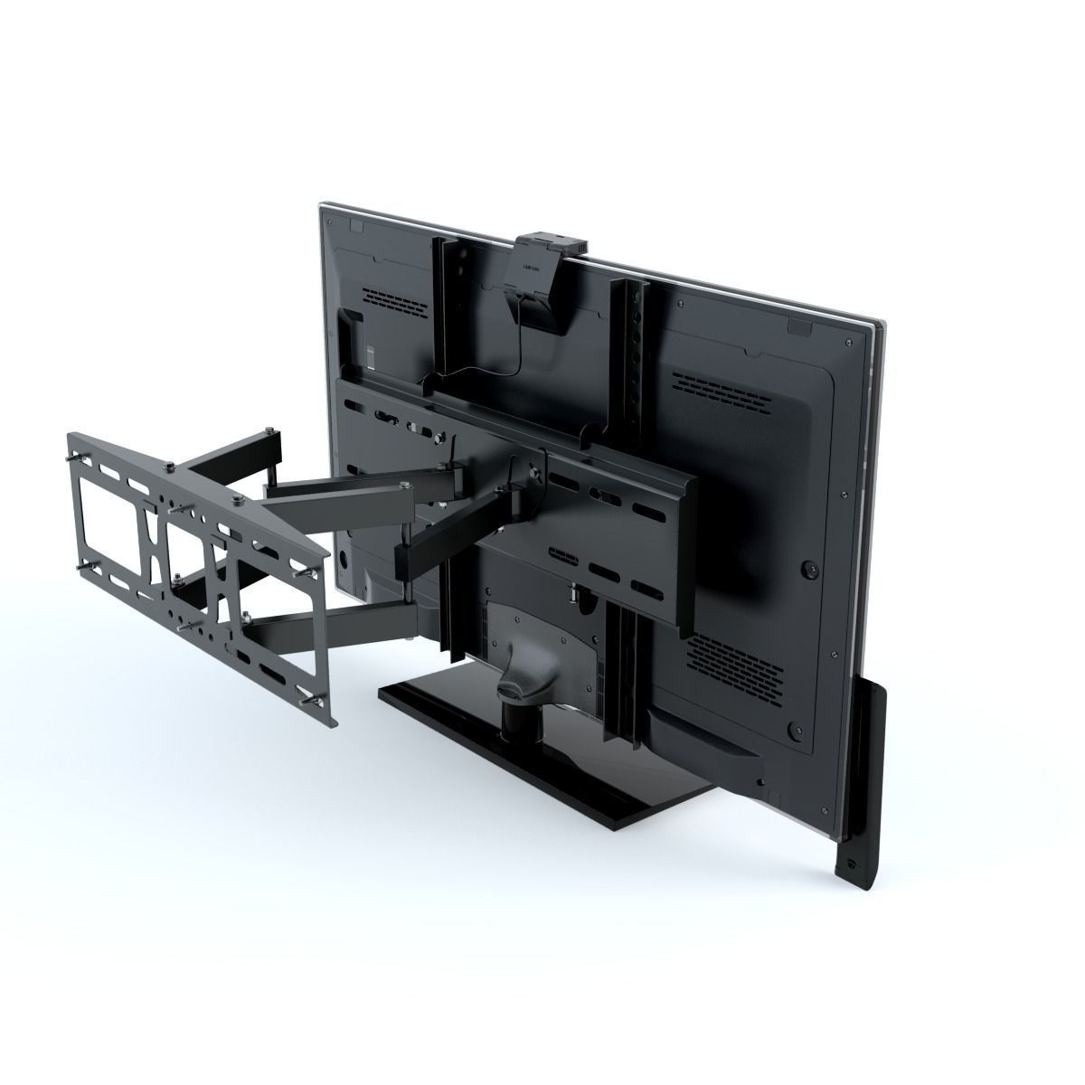 TV Wall Mounted 3D model_40