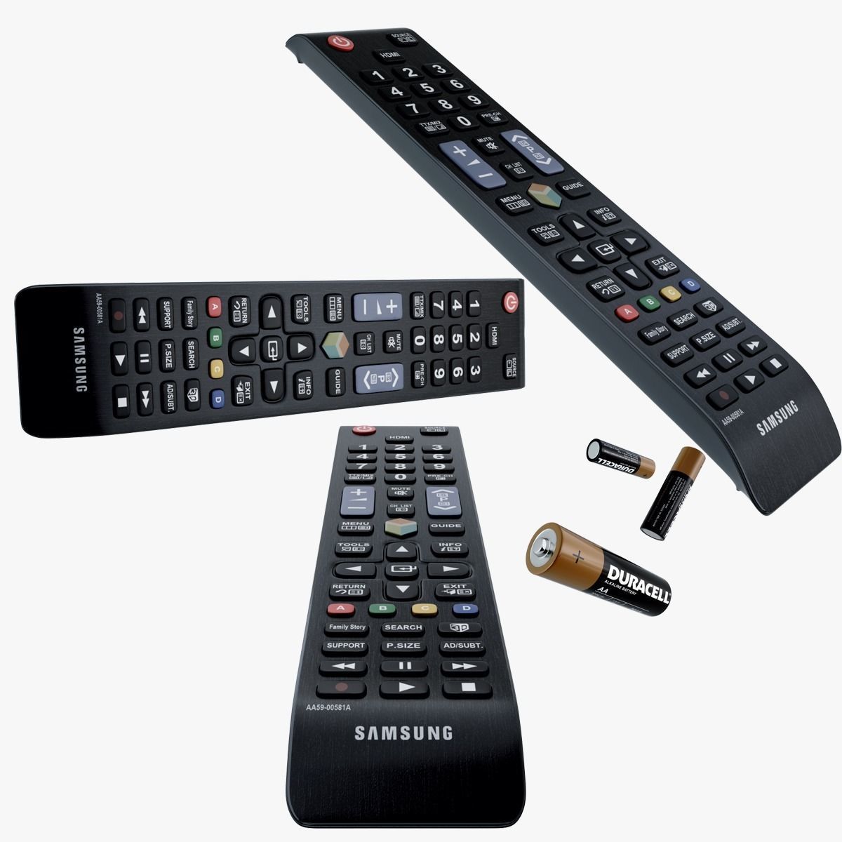 TV Wall Mounted 3D model_27