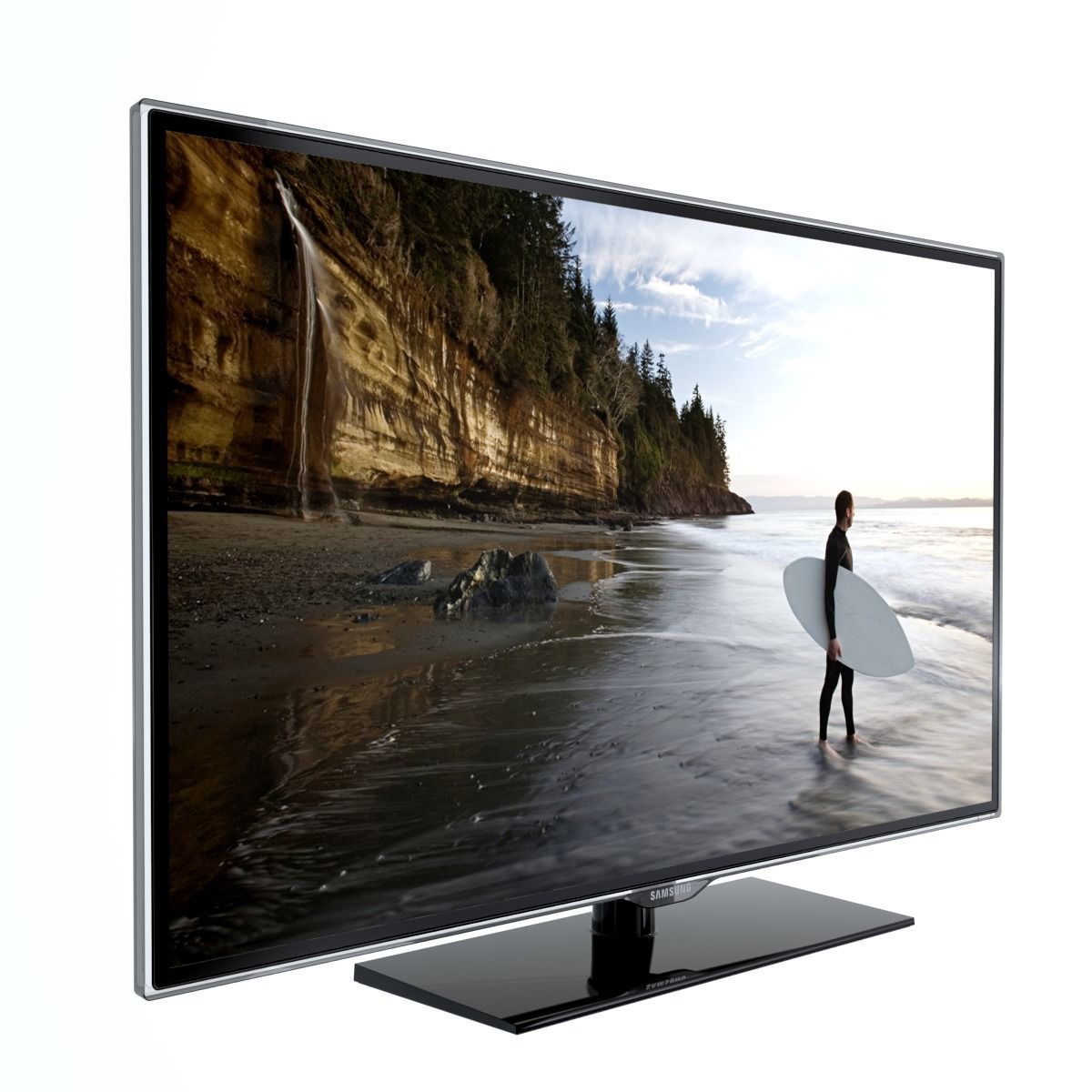 TV Wall Mounted 3D model_44