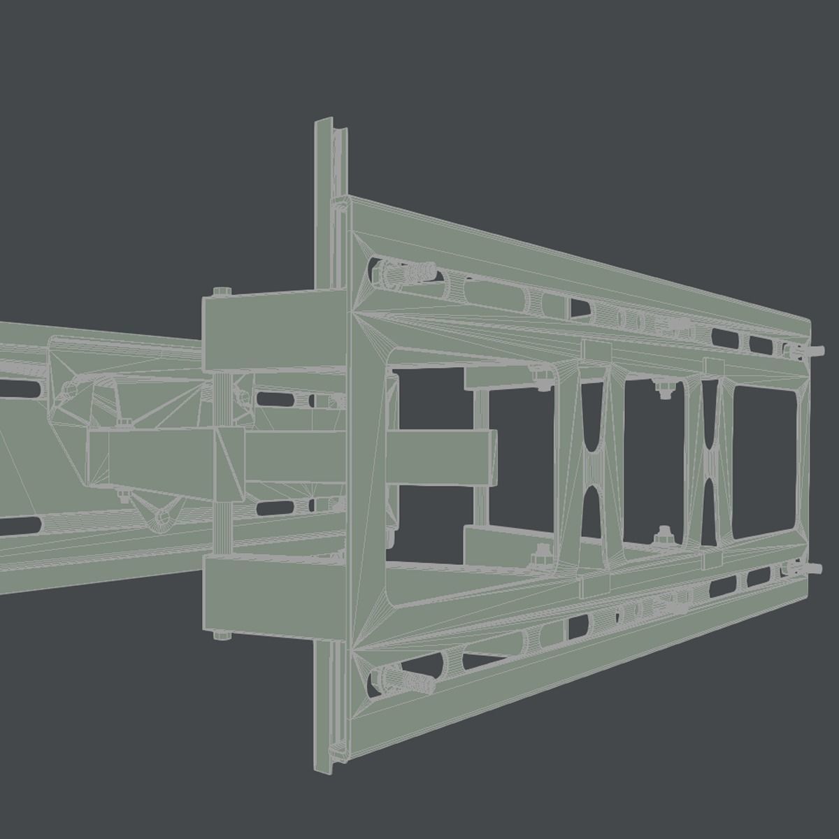TV Wall Mounted 3D model_61