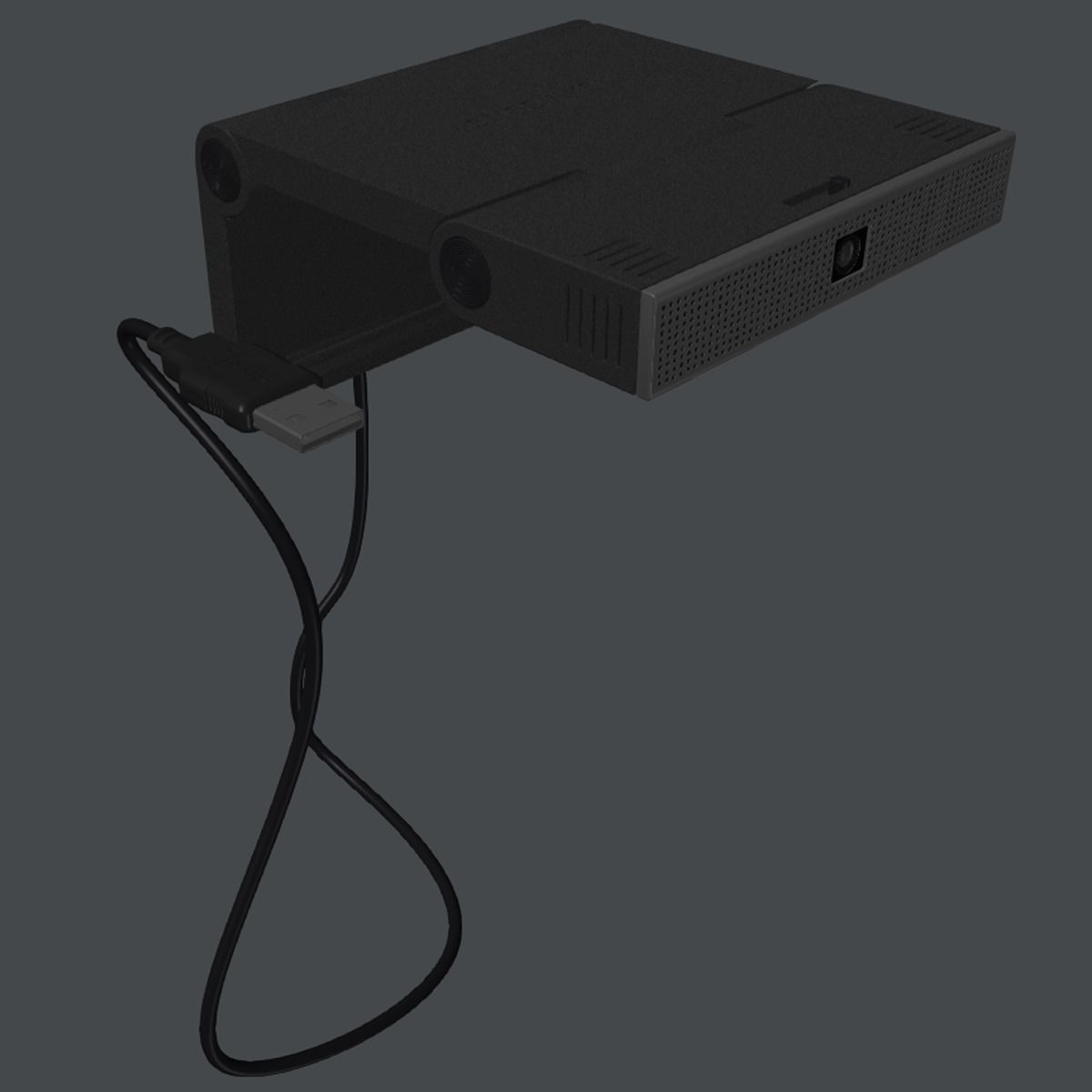 TV Wall Mounted 3D model_15
