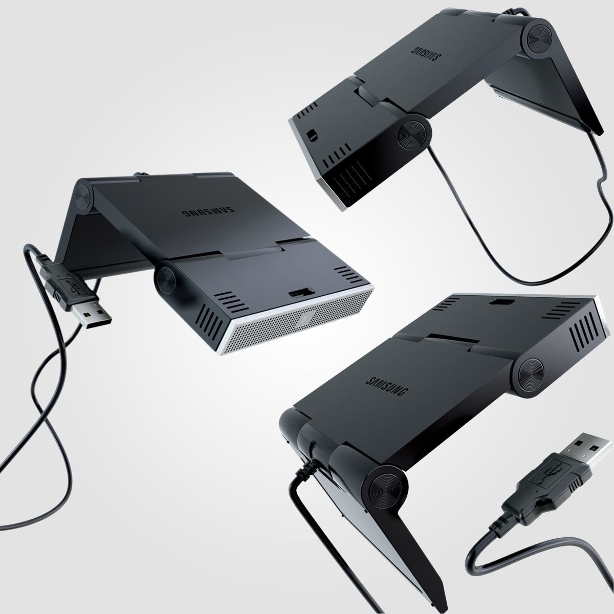 TV Wall Mounted 3D model_6