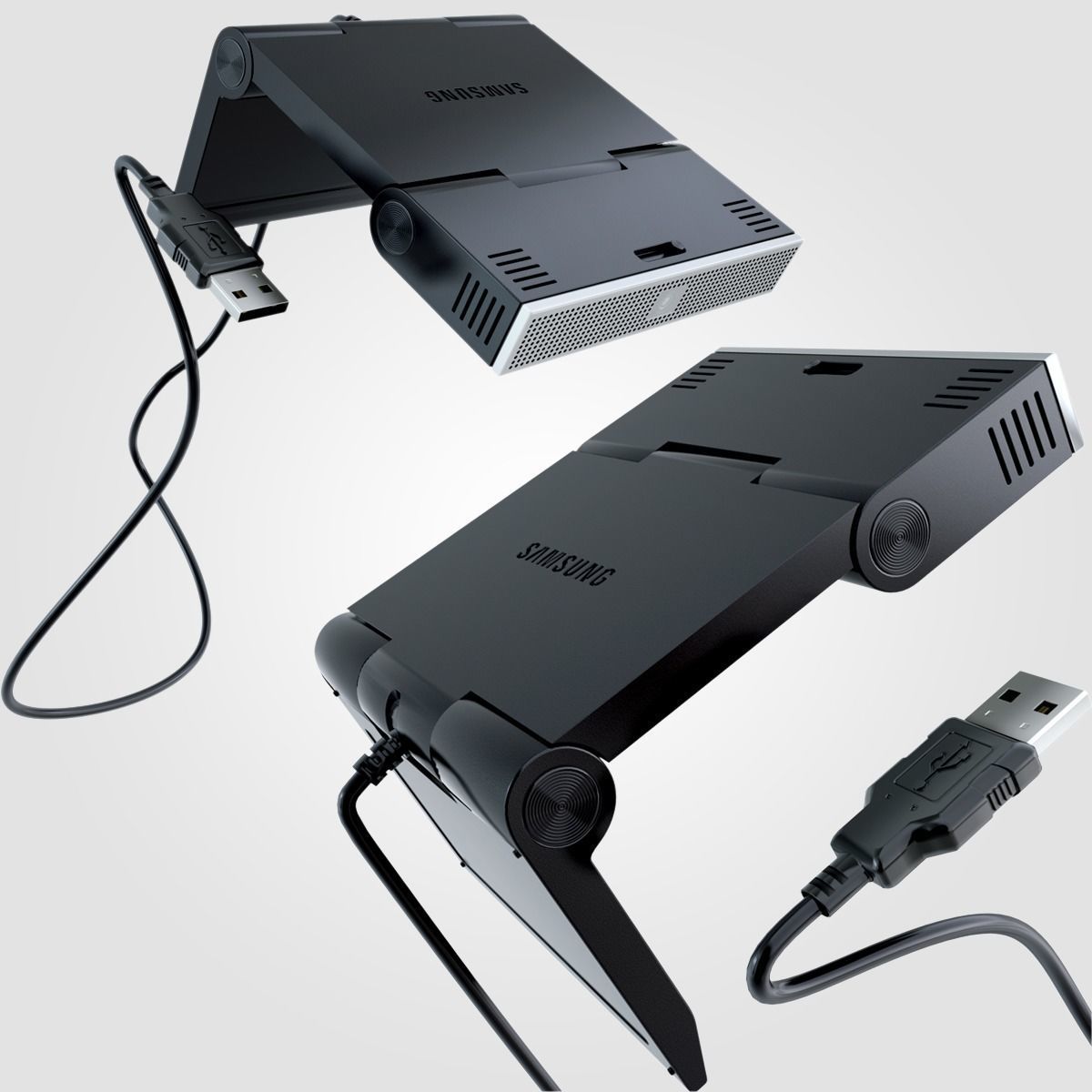 TV Wall Mounted 3D model_3