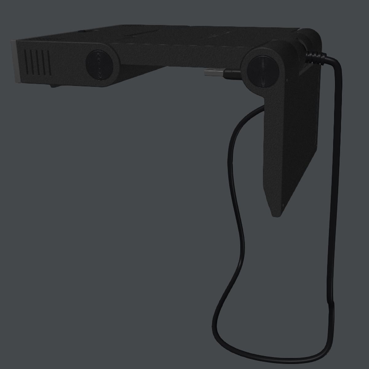 TV Wall Mounted 3D model_14