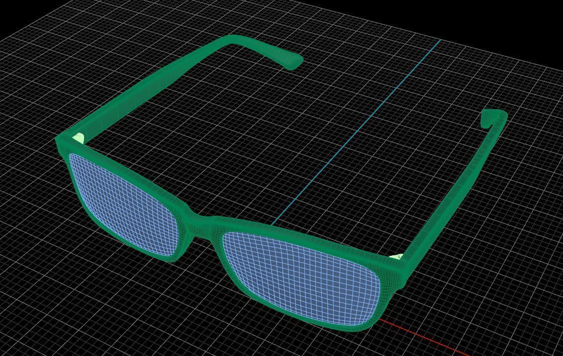 Eyeglasses for Men and Women 3D print model_4