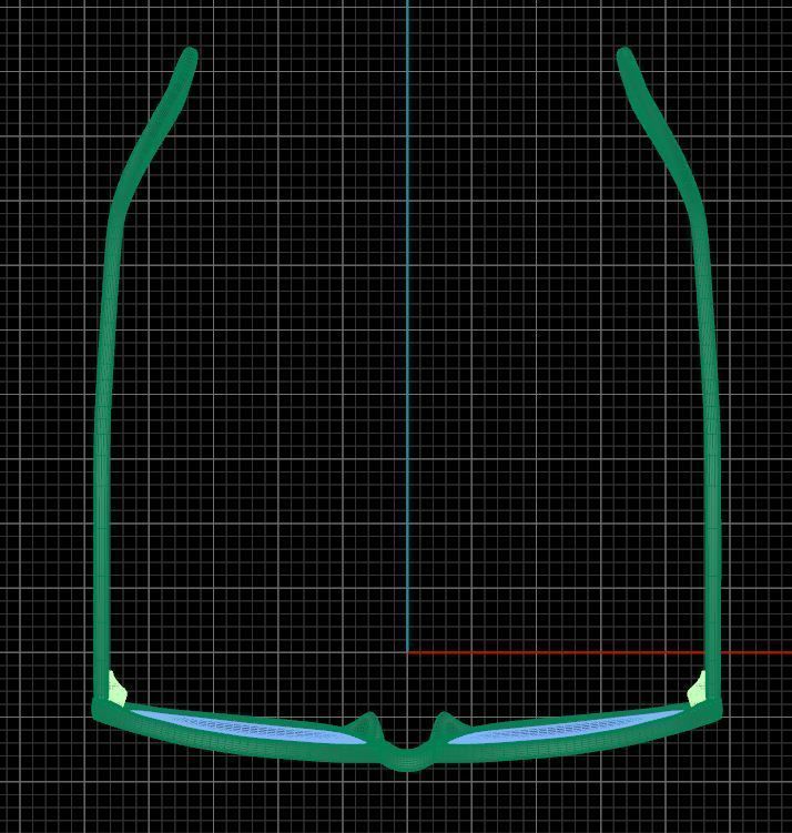 Eyeglasses for Men and Women 3D print model_5