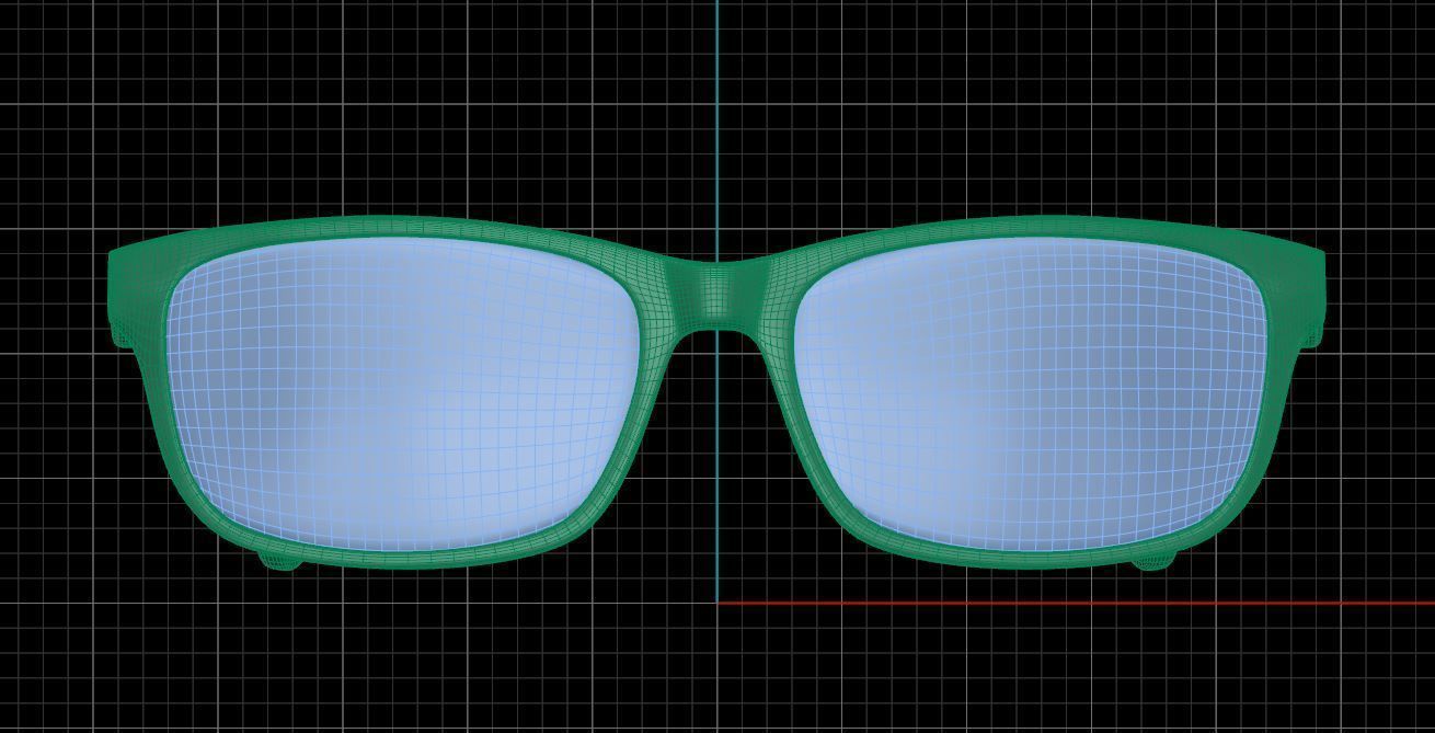 Eyeglasses for Men and Women 3D print model_6