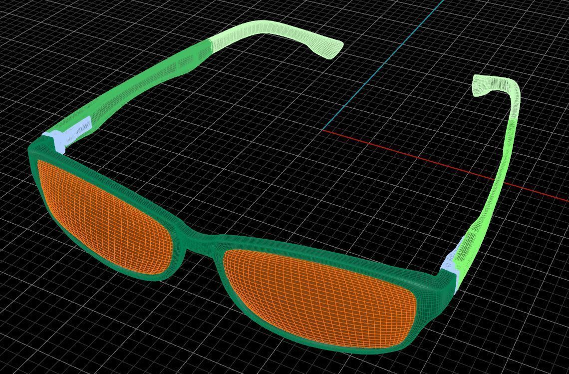 Eyeglasses for Men and Women 3D print model_4