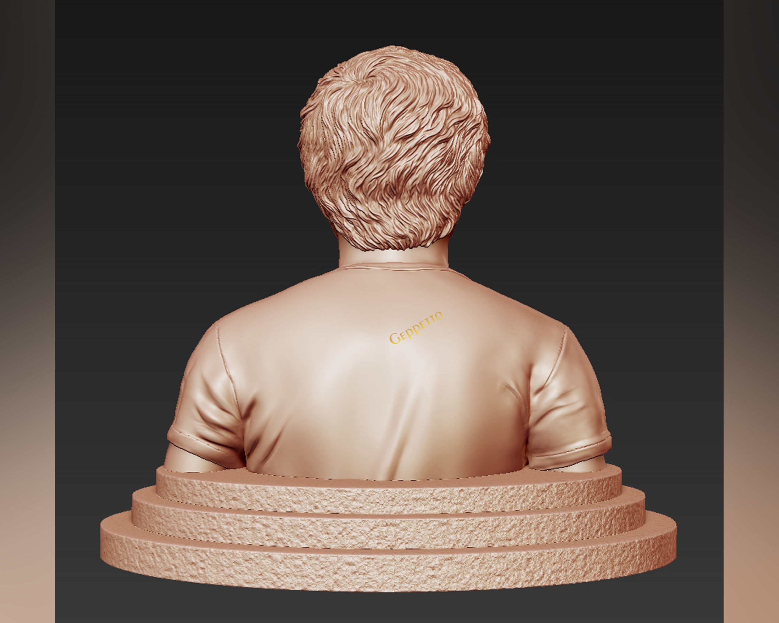 Ed Sheeran sculpture ready to 3D print 3D print model_35