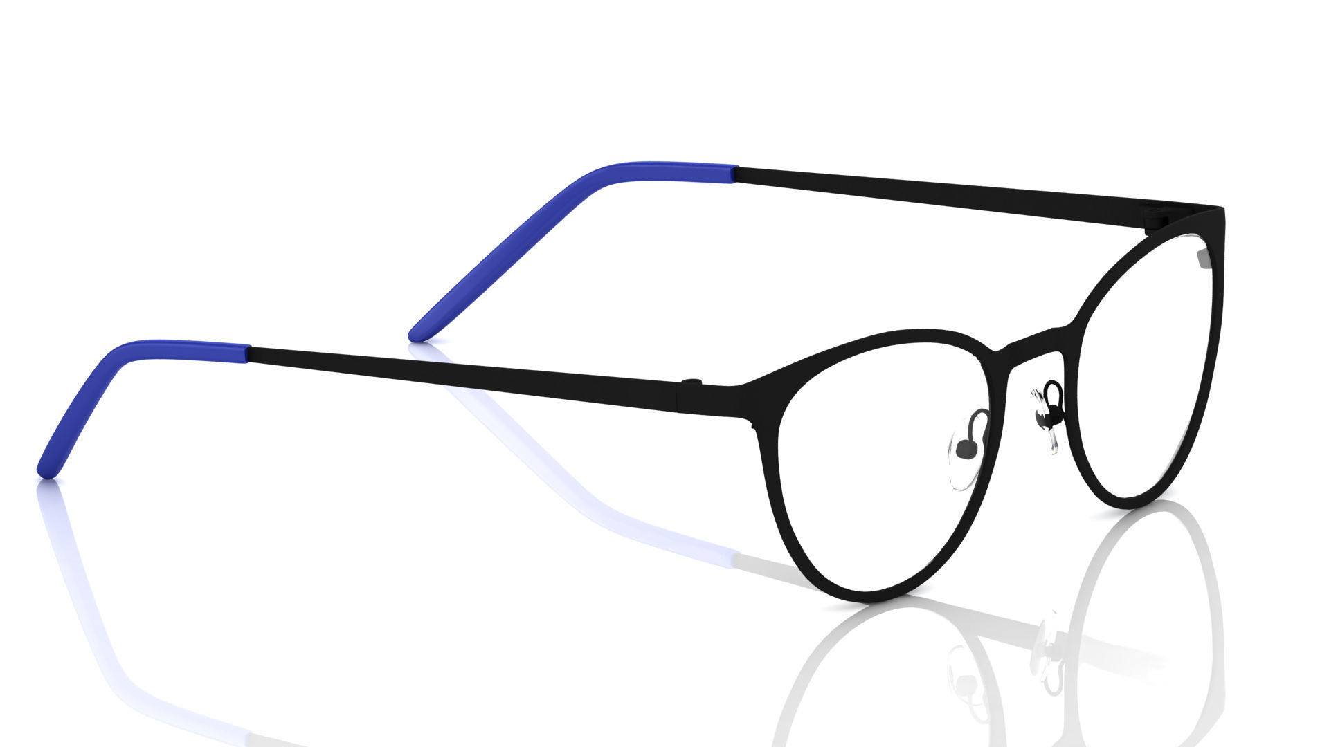 Eyeglasses for Men and Women 3D print model_3