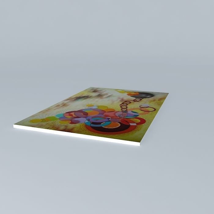 Table - THE END OF THE BEGINNING - Lilian Canever Free 3D model_1