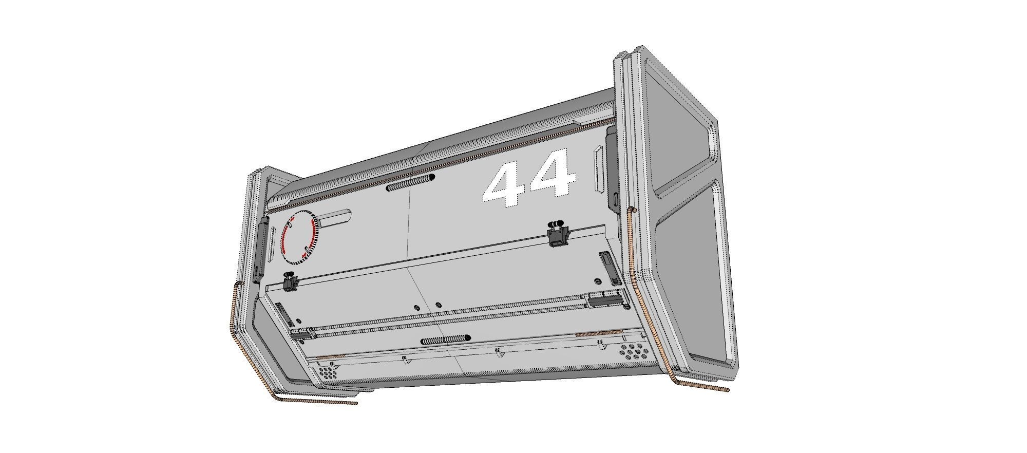 sci-fi Architecture kitbash 2 3D model_27
