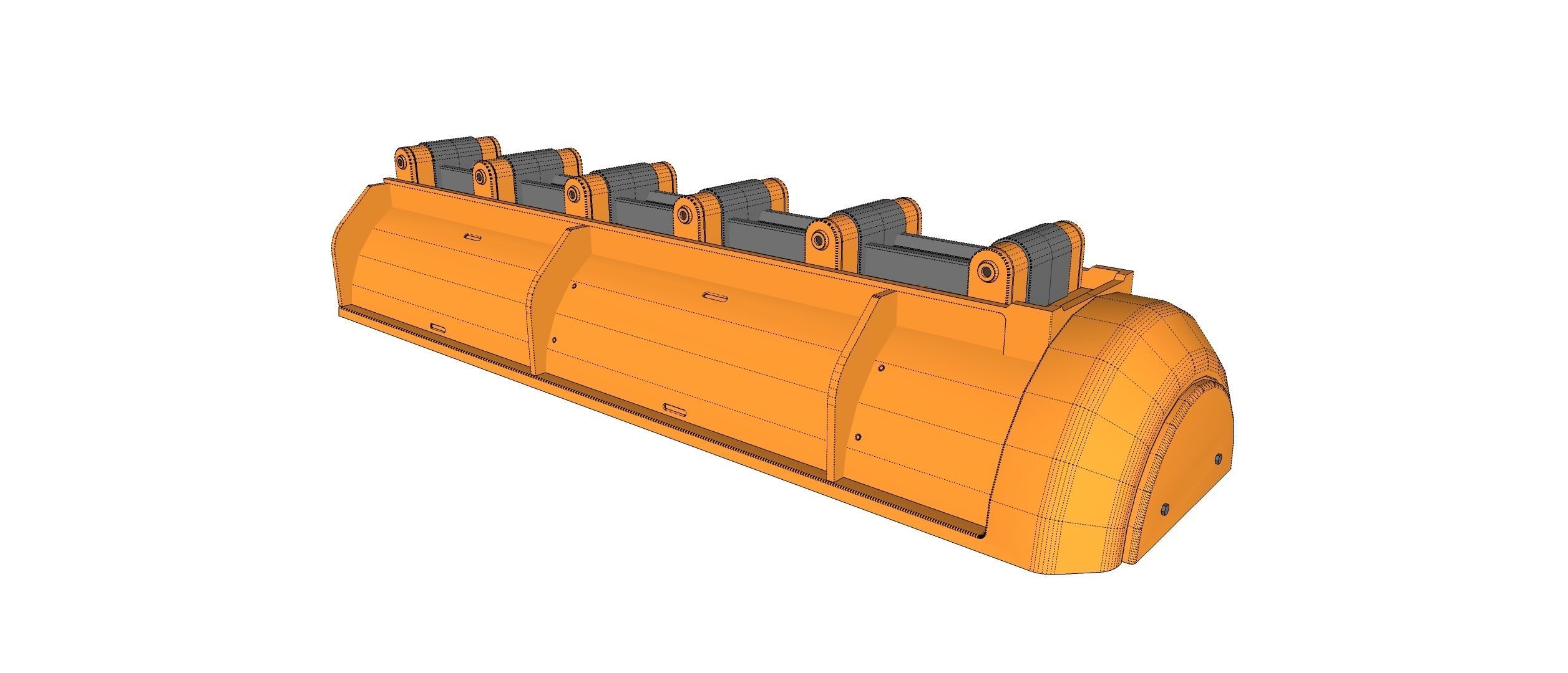sci-fi Architecture kitbash 2 3D model_26