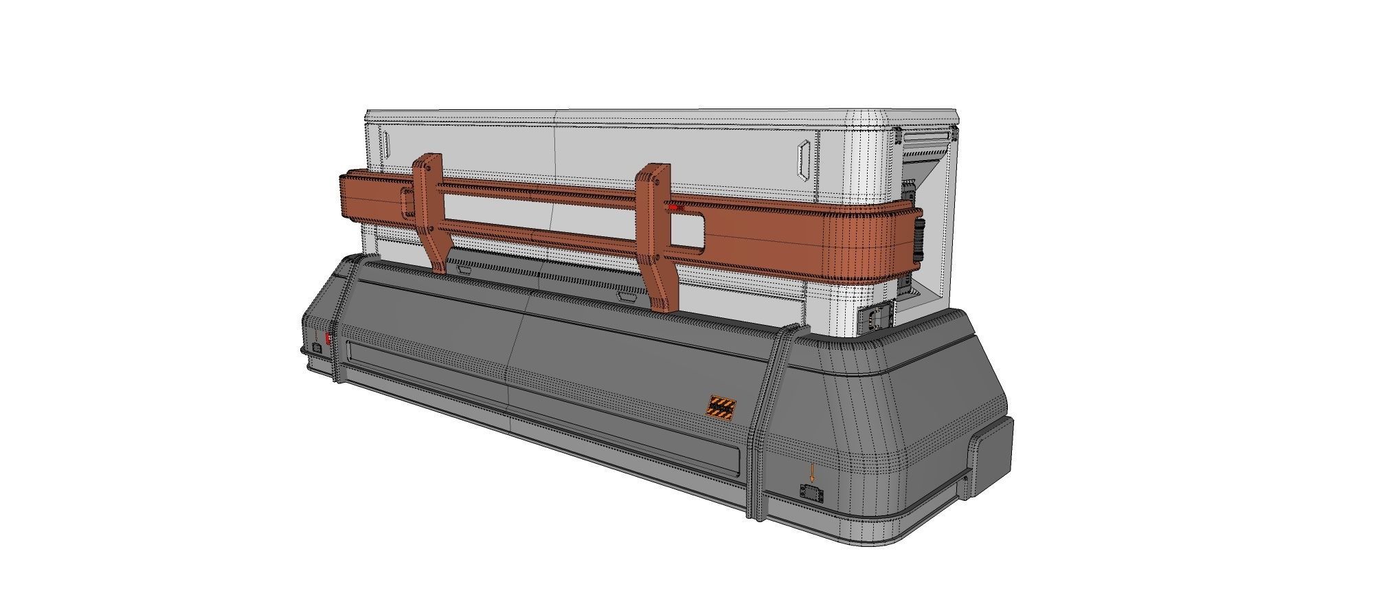 sci-fi Architecture kitbash 2 3D model_23