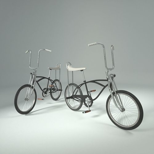 Retro 80s Schwinn bicycle Stranger Things  3D model