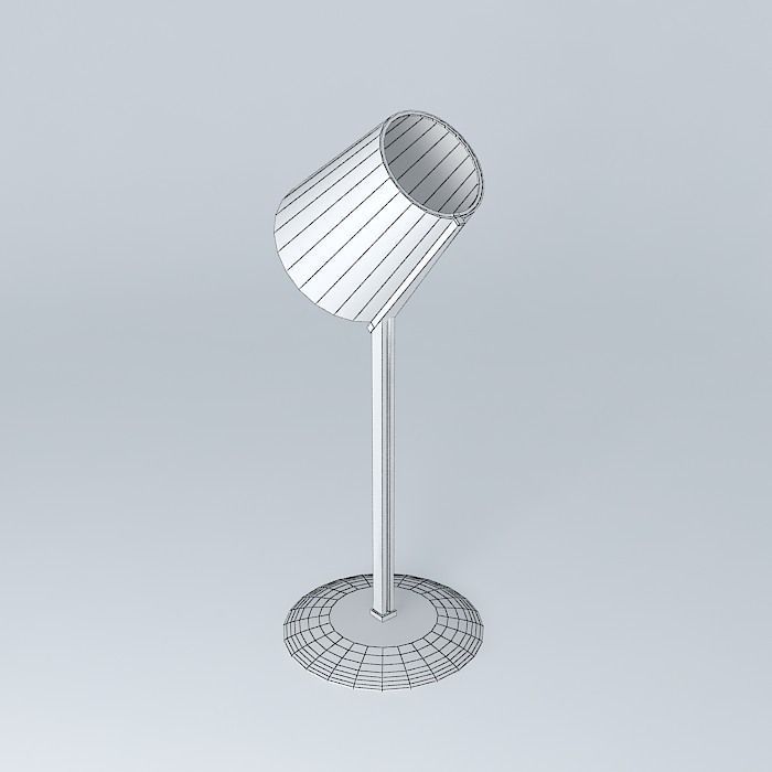 Floor lamp - Steel and Summit Free 3D model_4