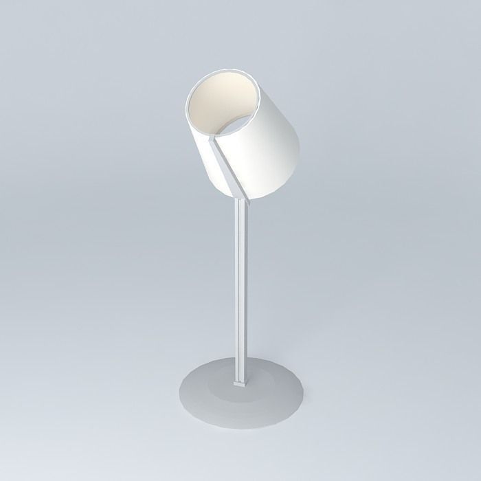 Floor lamp - Steel and Summit Free 3D model_1