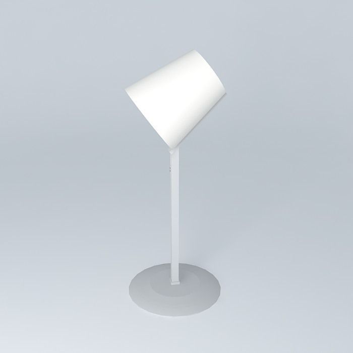 Floor lamp - Steel and Summit Free 3D model_2