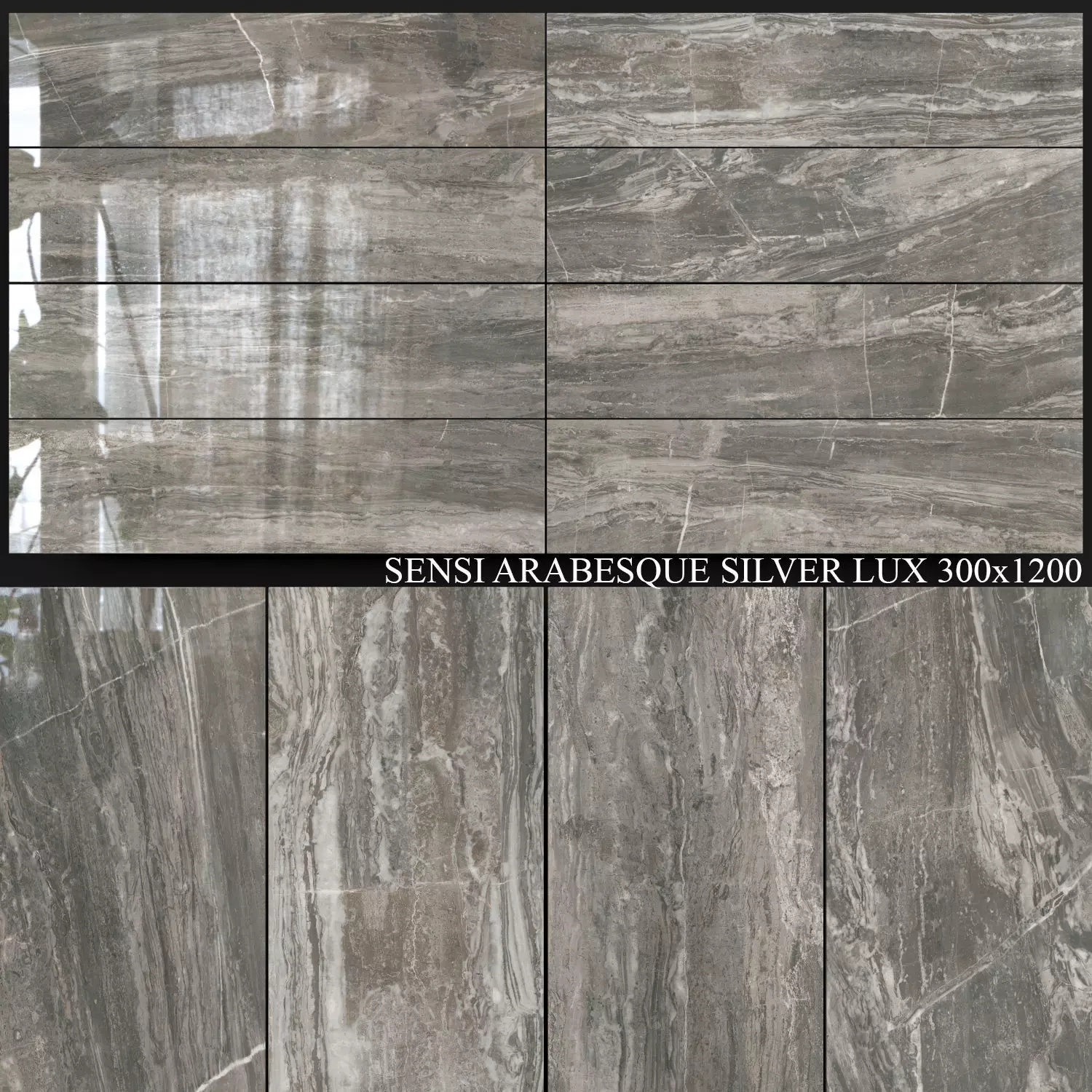 ABK Sensi Arabesque Silver Lux 300x1200 3D model_0