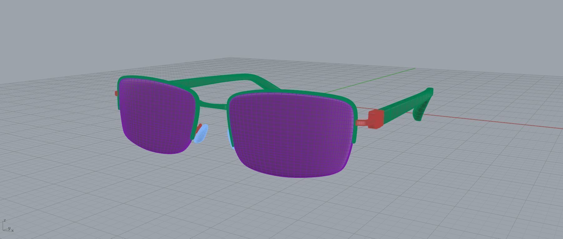 Eyeglasses for Men and Women 3D print model_6