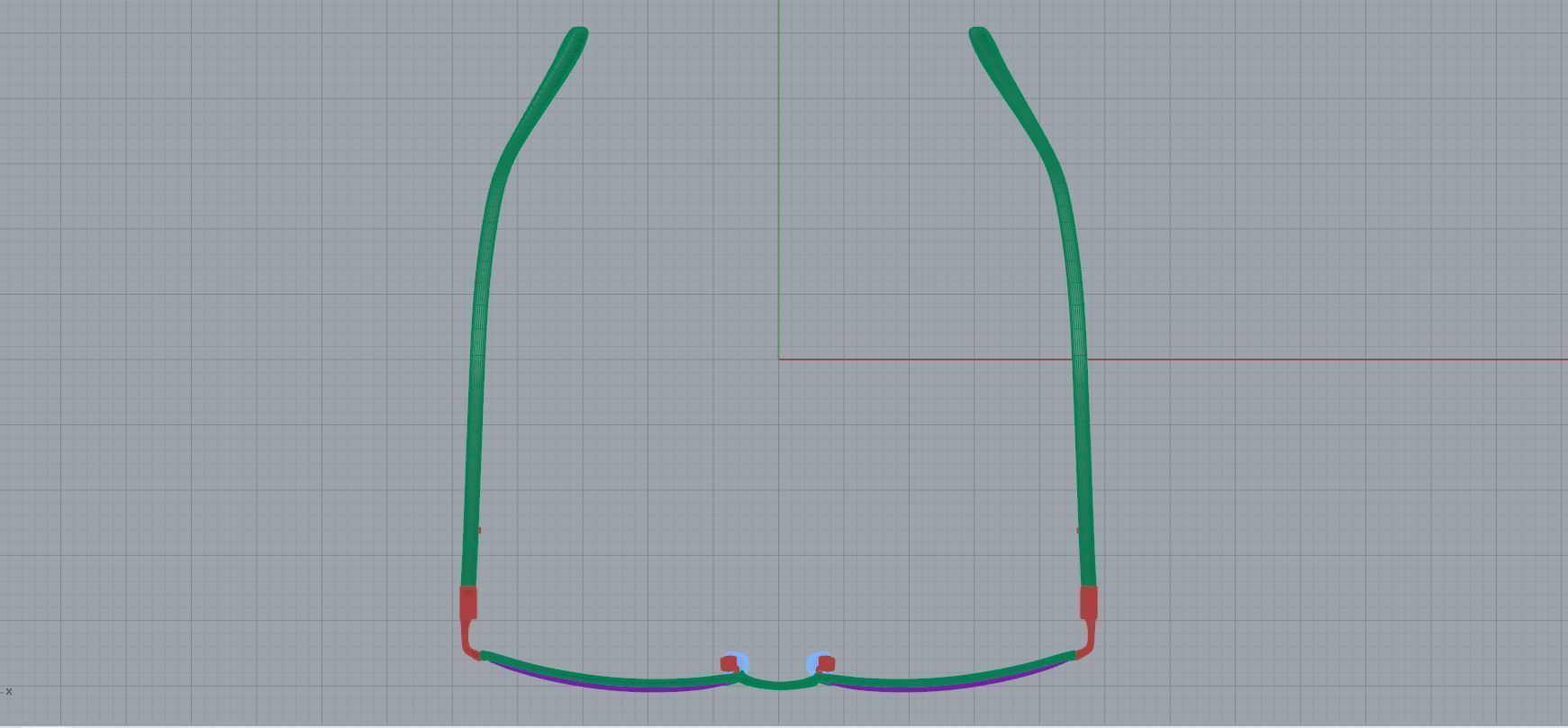 Eyeglasses for Men and Women 3D print model_5