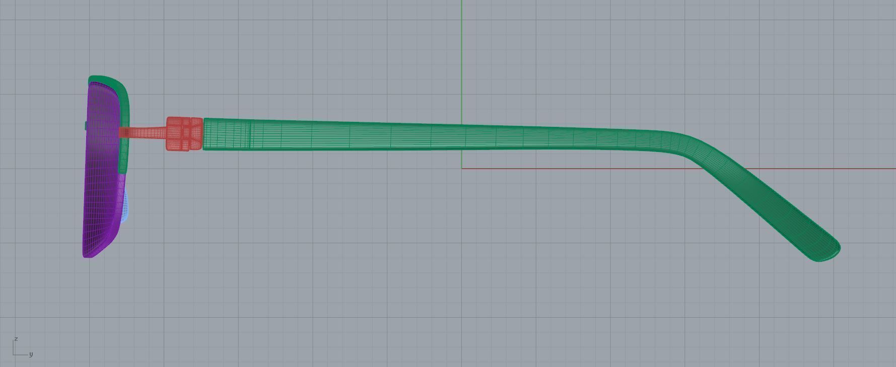 Eyeglasses for Men and Women 3D print model_7