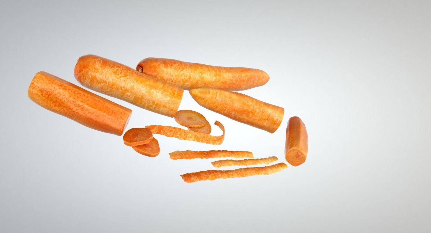 Carrots Pack 3D model_3